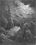 Dore_04_Num22_An Angel Appears to Balaam